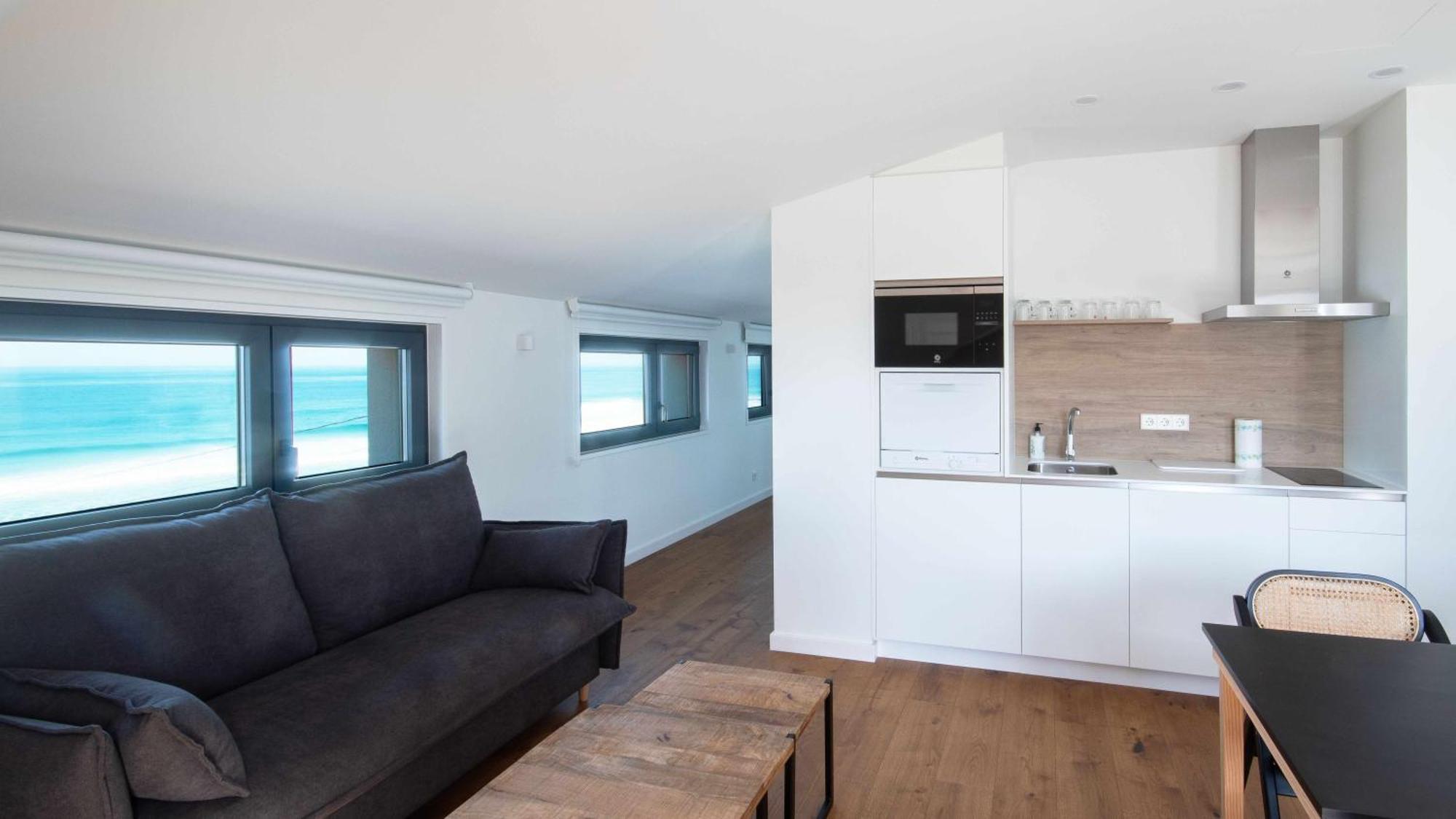 Ag Casa Arnados 1ª Linea De Playa Razo Con Jardi Lejlighed Værelse billede