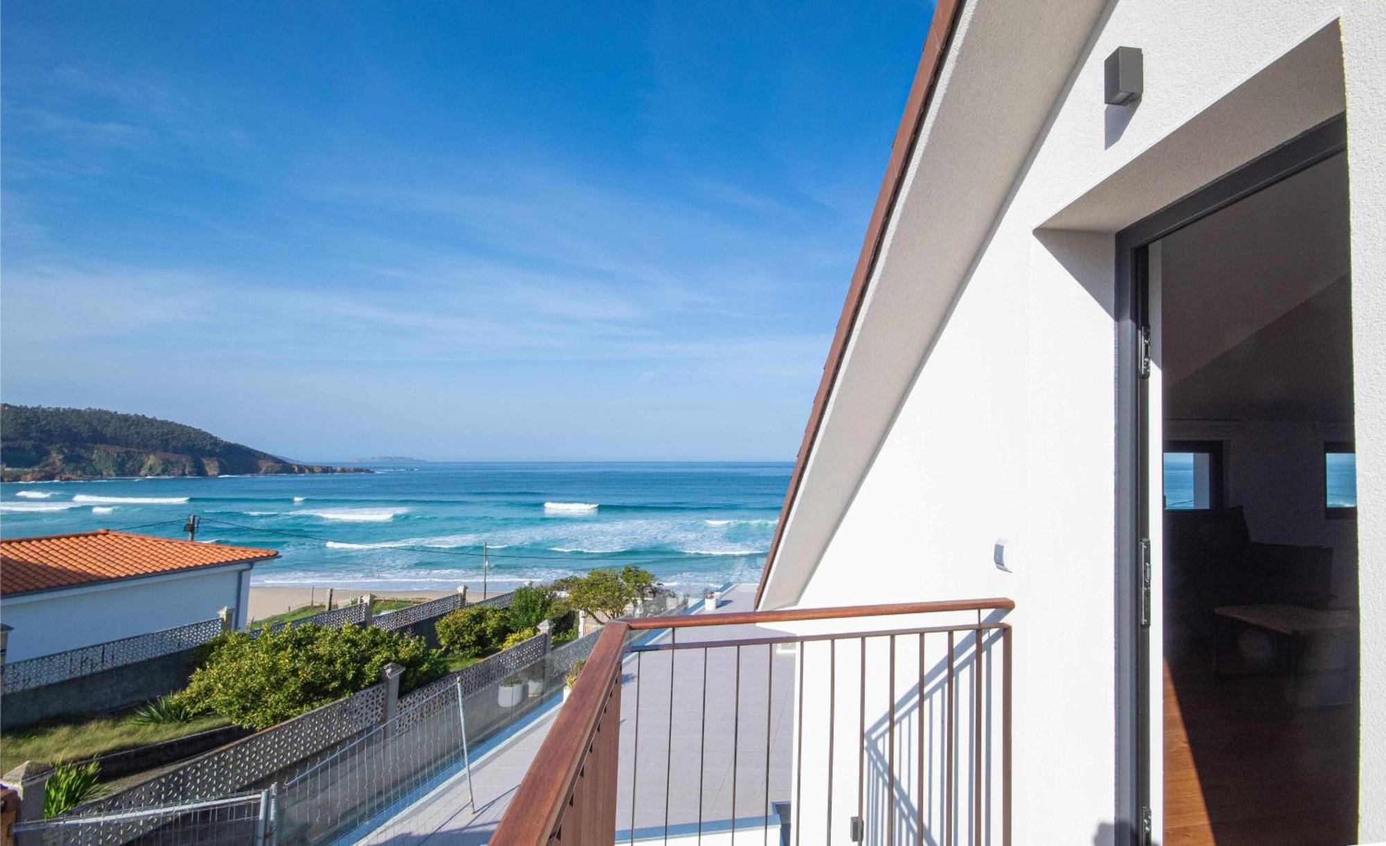 Ag Casa Arnados 1ª Linea De Playa Razo Con Jardi Lejlighed Værelse billede